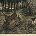 Alfred Kubin, Überschwemmung, um 1912 © Eberhard Spangenberg, München / Bildrecht, Wien, 2018