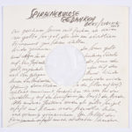 Kollaboration von Günter Brus und Jörg Schlick, Spiralnebulose Gedanken, 2004 Foto © Belvedere, Wien, Research Center