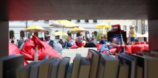 „StadtLesen“ / Hauptplatz Graz