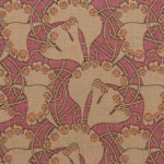 Koloman Moser, Stoffmuster Palmenblatt, 1898 Ausführung: Joh. Backhausen & Söhne © MAK/Katrin Wißkirchen
