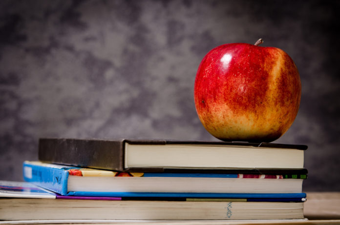 zukunftsbilder_pexels_close-up-of-apple-on-top-of-books-256520