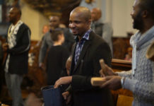 Pascal Okafor, Megaphon salesman, Graz