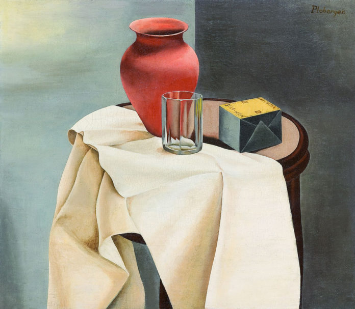 Herbert Ploberger, Stillleben, um 1925/26, Sammlung Österreichische Nationalbank Foto: Kunsthandel Widder, Wien © Bildrecht, Wien, 2018