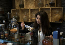 Sara Saria, owner of “Gewürze der Welt”, Graz