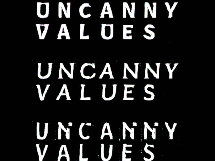 UNCANNY VALUES. Künstliche Intelligenz & Du Process Studio, Uncanny Font, 2019 Mithilfe von künstlicher Intelligenz erzeugter Font © Process Studio