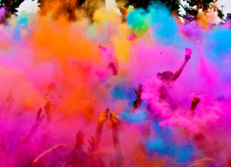 „HOLI Festival der Farben“ / Hafen Linz