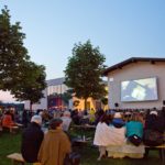 Trumer Sommerkino 2013, Brauereigelände, Trumer Brauerei, Obertrum, Nachtzug nach Lissabon, 13072013, foto: Wildbild/Freund