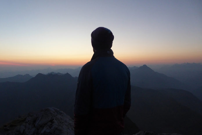 Sonnenaufgang Widderstein © Hannes Heigenhauser Lech Zürs