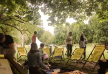 „Chairity – Liegestuhlverleih“ / Graz