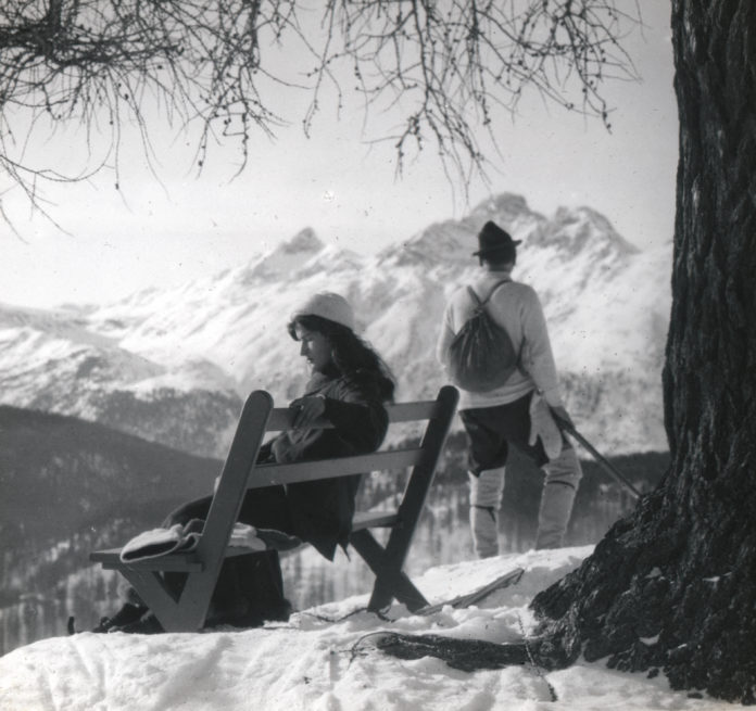 Unbekannte Frau in den Bergen, vor 1914, Österr. Alpenverein, Sektion Graz