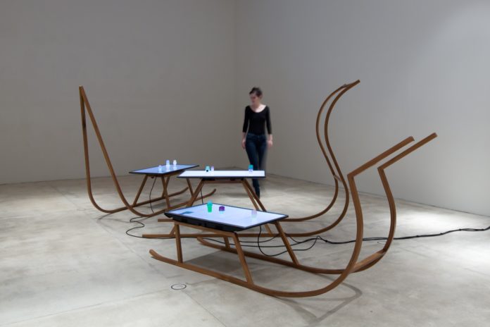 Hanakam u Schuller, Schlitten mit Allegorien der Luft, der Ernte und des Wassers, 2017, Foto Tamara Rametsteiner