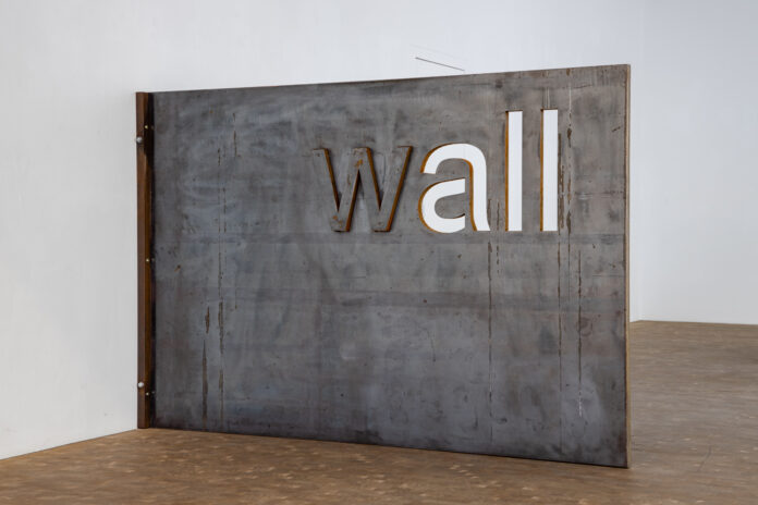 (c) Michael Kos, "Wall" 2015 - im Traklhaus