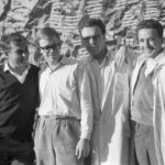 (c) Karl Sillaber und die C4 Architekten: Friedrich Wengler, Karl Sillaber, Max Fohn, Helmut Pfanner (von li. nach re.), 1960, Architekturzentrum Wien, Sammlung