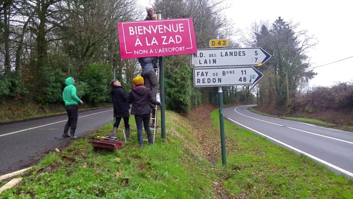 (c) Laboratory of Insurrectionary Imagination, Notre Flamme Des Landes: The Illegal Lighthouse Against an Airport and Its World, HD, 16 min., 2018