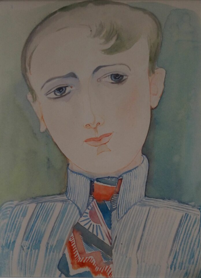 (c) Ida S. Maly, Selbstporträt um 1920