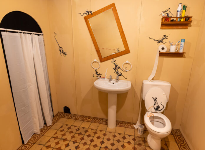 (c) The Mystery of Banksy. Foto: Getty Images/Dominik Gruss.