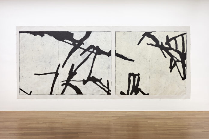 (c) Martin Noël, Hässler, 1994. Acryl auf Papier. © Estate Noël. Foto: Mick Vincenz.
