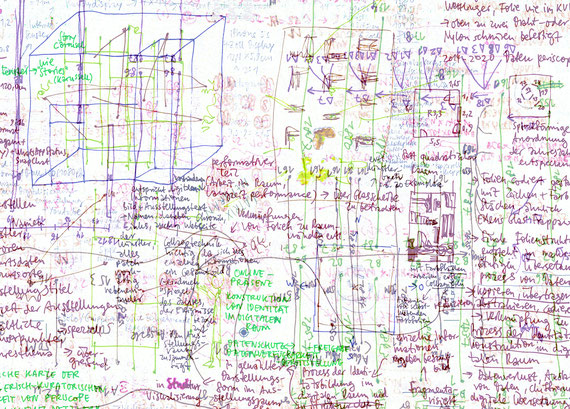 (c) Darja Shatalova, PLAN D, 2021. perisciope:project:space, Salzburg.