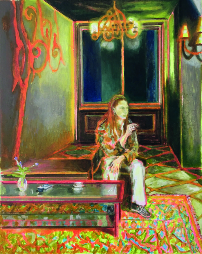 (c) Klaus Schuster, DERTAGDIENACHTDERMORGENDANACH, 2021. Galerie Eboran, Salzburg.