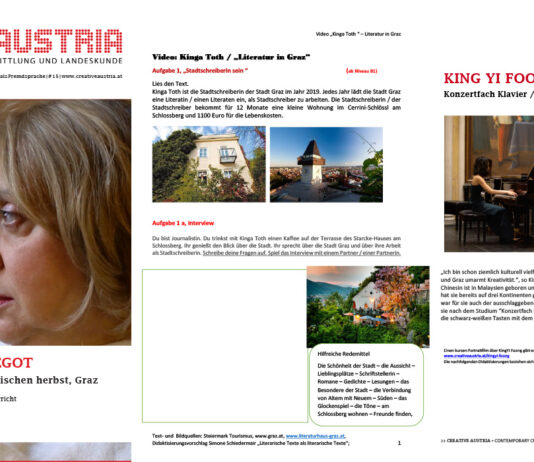 Kulturvermittlungsmaterialien für den Schul- und Sprachunterricht