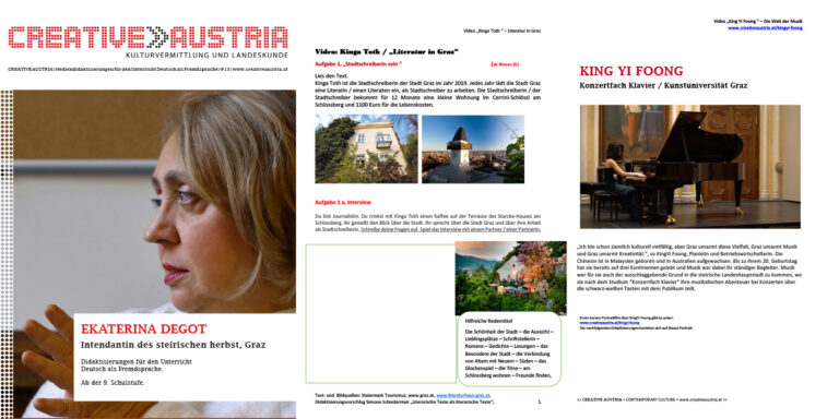 Cultural Education Materials for school and language teaching