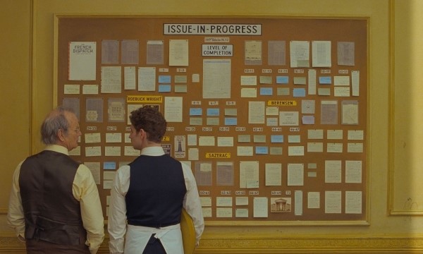 The French Dispatch von Wes Anderson – Geschichten aus der Provinz im KUB Sommerkino, © Indian Paintbrush / Searlight Pictures