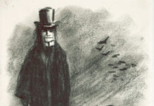 Hans Fronius / Schlossmuseum Linz Hans Fronius, Zu J. Green, o. D.;Kohle, Kreise auf Papier, © Bildrecht, Wien 2022 / Schlossmuseum Linz