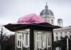 Hat an Soup – Julia Haugeneder & Simon Nagy / Art cell in front of the museum district / Vienna Hut und Suppe, Foto: © Pablo Chiereghin