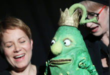 International Puppet Theater Gleisdorf / forumKLOSTER, Gleisdorf, Styria Wir pfeifen auf den Gurkenkönig! Foto: © Reinhard Winkler / Internationales Figurentheater Gleisdorf