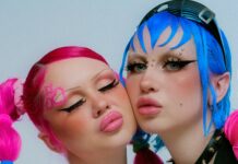 Hannah & Lea Neckel – beyond the waterfall. lost in the stream of consciousness / OK Linz Das transmediale Künsterinnenduo Hannah und Lea Neckel erforscht das utopische Potenzial des Internets / © Julian Lee Harather