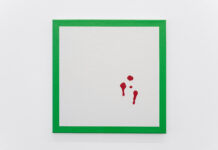 Gerwald Rockenschaub – reappropriation (allure / construct) / Schlossmuseum, Linz Gerwald Rockenschaub,Öl auf Leinwand, 1986, © Gerwald Rockenschaub, Courtesy Galerie Mehdi Chouakri, Berlin