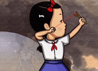 Stepping Out! Female Identities in Chinese Contemporary Art / Museum der Moderne Salzburg Schießen aus dem Schatten © Bu Hua / Museum der Moderne Salzburg