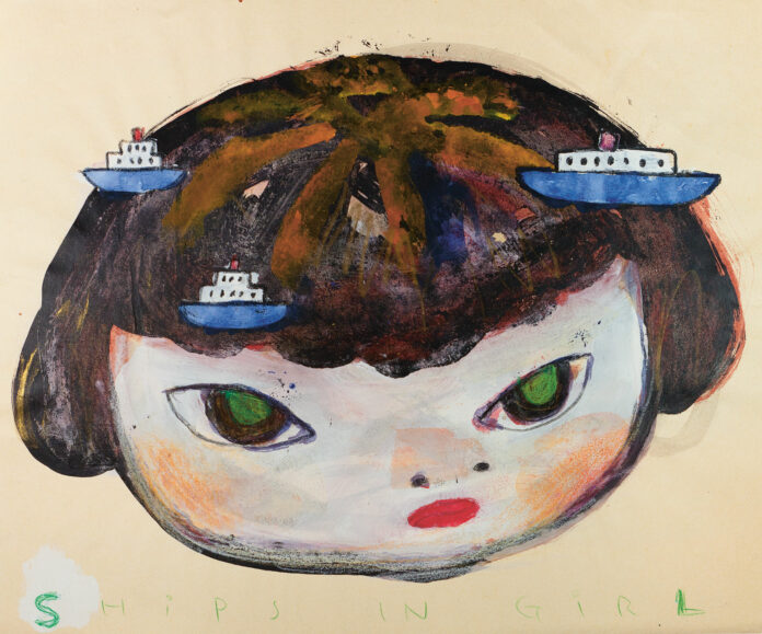 Yoshitomo Nara Ships in Girl, 1992 © Yoshitomo Nara | Pace Gallery Yoshitomo Nara Ships in Girl, 1992 © Yoshitomo Nara | Pace Gallery