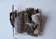 Eva Maria Juras – Remarkable nothing / Textilkunst Galerie Aichhorn, Salzburg Zerlegt, zerschnitten, verfremdet, neu geformt: Papierobjekte von Eva Maria Juras © Eva Maria Juras