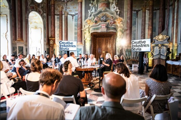 Designgespräche_c_Miriam Raneburger Kreative Gespräche zu Design und Wirtschaft auf Schloss Hollenegg © Miriam Raneburger