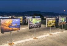 Village. Country. City. Metropolis. / Hartlauer Photo Gallery, Linz Fotokunst am höchsten Punkt von Linz © Fotogalerie Hartlauer / Linz Tourismus