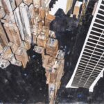 Gottfried Salzmann_NEW YORK, 42nd STREET – 2020, Aquarell auf Papier, 49 x 62,2 cm, Werknr. 62121, © Jean-Louis Losi, Paris