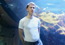 Literaturfestival O-TÖNE 2023 / Museumquartier, Wien In Luca Kiesers Debütroman geschieht unter Wasser Bedrohliches... Foto © Nikolaus Stein