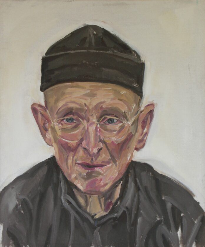 Hannah Feigl, Bodo’s Portrait, 2010, Öl auf Leinwand, 60 x 50 cm © Hannah Feigl