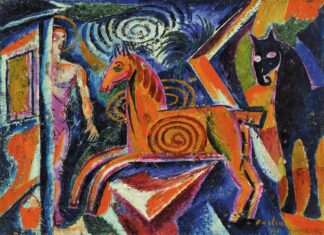 In the Eye of the Storm / Unteres Belvedere, Wien