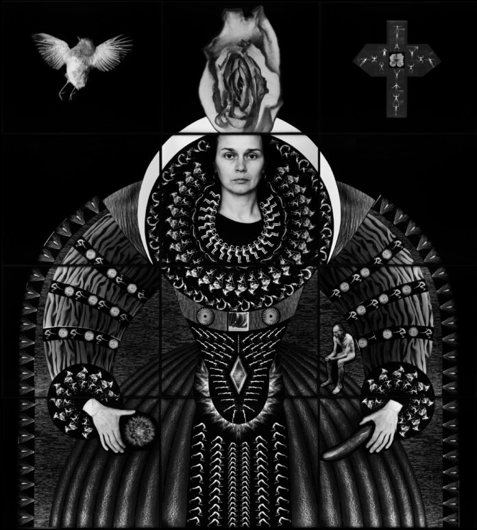 Zofia Kulik, The Splendour of Myself IV, 2005, Silver gelatin print, 200 x 180 cm, Art Collection Telekom © the artist, courtesy: Persons Projects