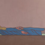 Hubert Schmalix, When, 2022, Öl auf Leinwand, 245 x 500 cm © der Künstler / the artist