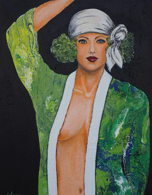 Ulrike Scheinast / Floriana Hötzer – Frau mit Köpfchen / Galerie artforum, Salzburg