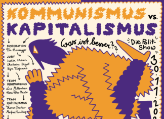 Kommunismus vs. Kapitalismus in Graz – wer gegen wen? / Forum Stadtpark, Graz, Steiermark