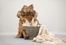 Shannon Alonzo. Washerwoman / Theseus Temple in the Vienna Volksgarten