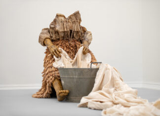 Shannon Alonzo. Washerwoman / Theseustempel im Wiener Volksgarten