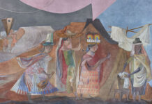 Works by the Austrian painter Gertrudis Chale / Austrian Embassy Buenos Aires