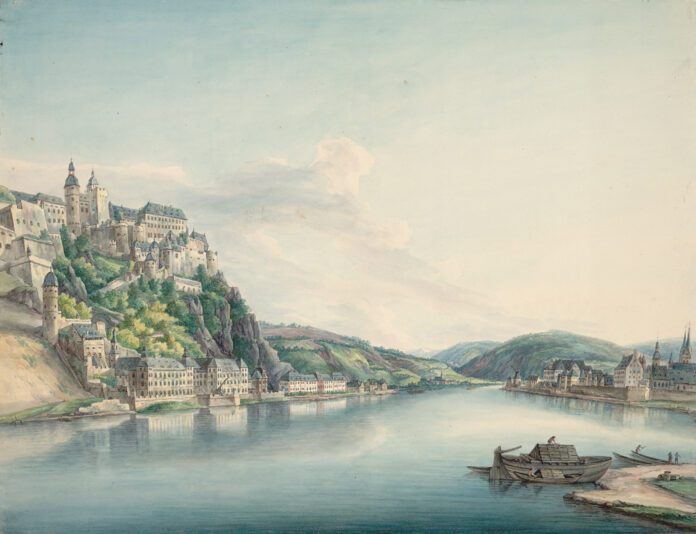 Christian Georg Schuetz, Ehrenbreitstein am Rhein 1801, Albertina © Albertina Wien