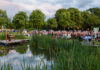 ‘’Sound & lake stage‘’ / Funkhausteich of the ORF Regional Studio Styria, Graz