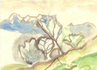 BARBARA SCHIMPFLE – Pflanzentieremenschen – Aquarelle und Zeichnungen / Kubin-Haus Zwickledt, Oberösterreich